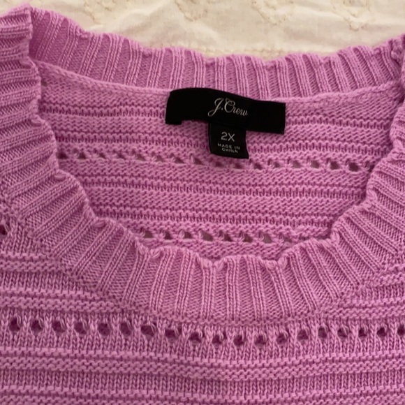 J Crew Scallop Sweater - Picture 4 of 5